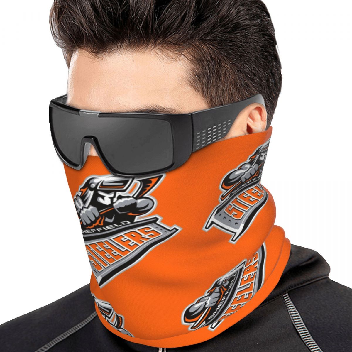 Neck Gaiter Face Cover - Бандана-шарф с принтом 