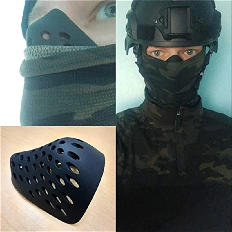Силиконовая полумаска для лица – обзор и цена Silicone Mask Bracket
